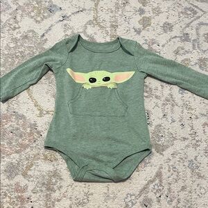 Star Wars Green Bodysuit with Character Design